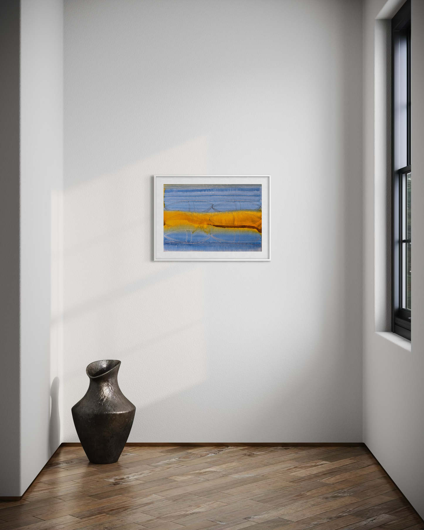 Golden shoreline