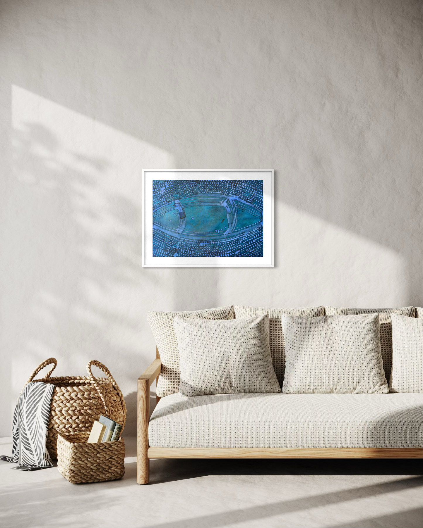 Boat in Blue