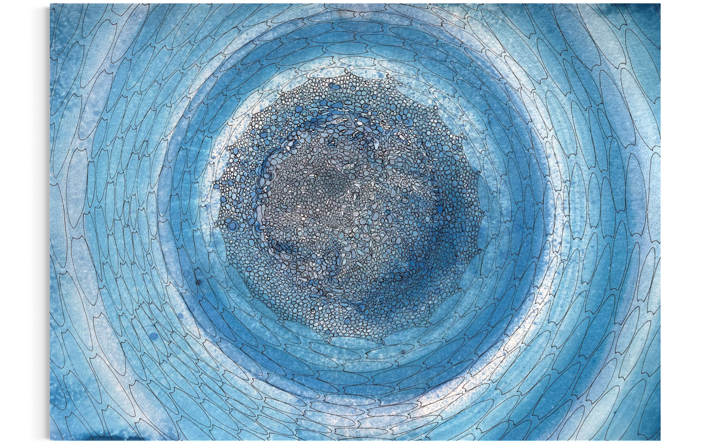 Blue vortex
