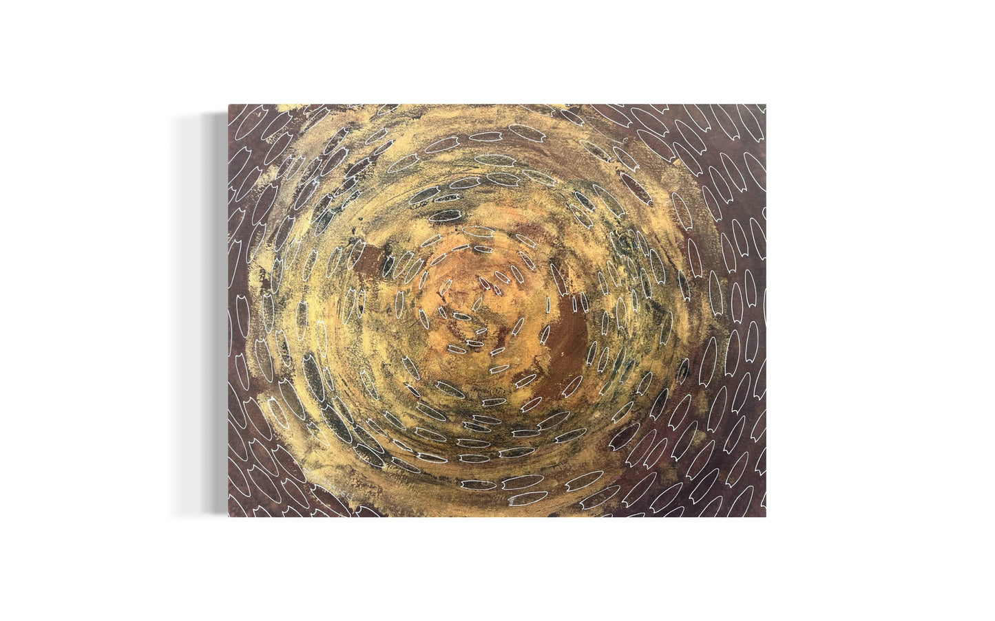 Center of storm