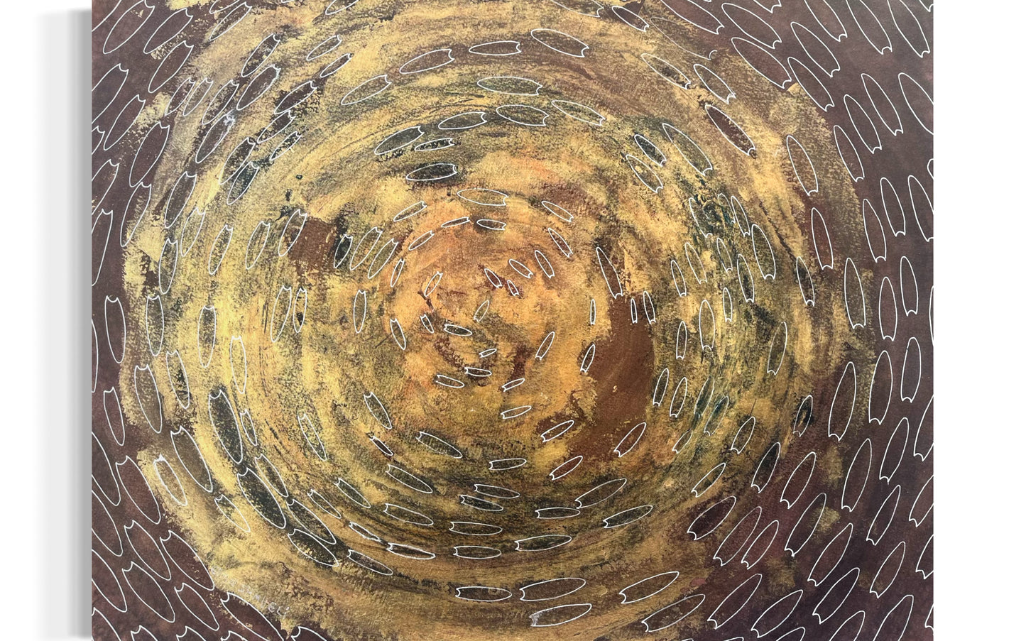 Center of storm